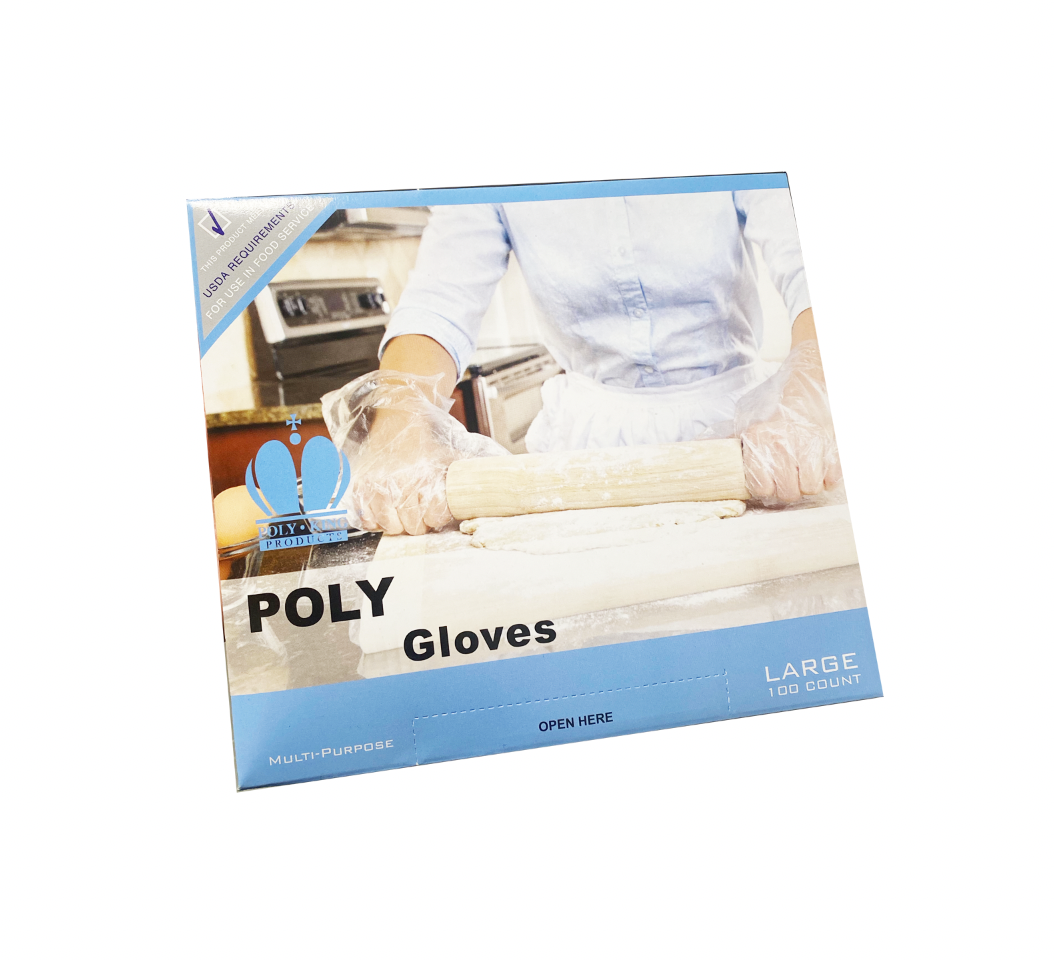 Gorilla Supply Poly Disposable Kitchen PE LDPE Gloves for Kitchen